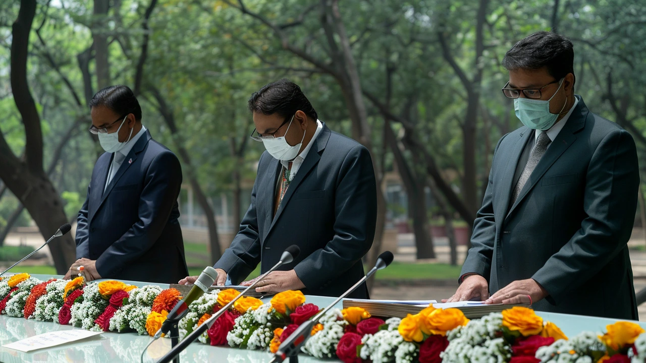 चंद्रबाबू नायडू ने चौथी बार आंध्र प्रदेश के मुख्यमंत्री पद की शपथ ली, पवन कल्याण बने उप मुख्यमंत्री